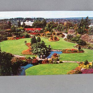 Vintage Postcard - Queen Elizabeth Park Vancouver - Natural Color Porductions